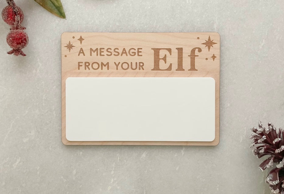 Elf on a Shelf Sign