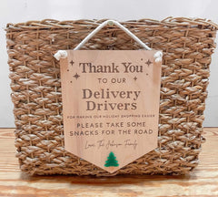 Delivery Driver Sign