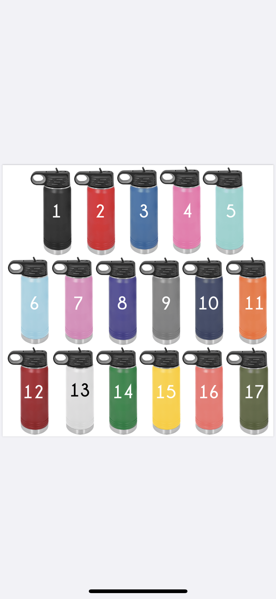 Preorder Personalized Water Bottles