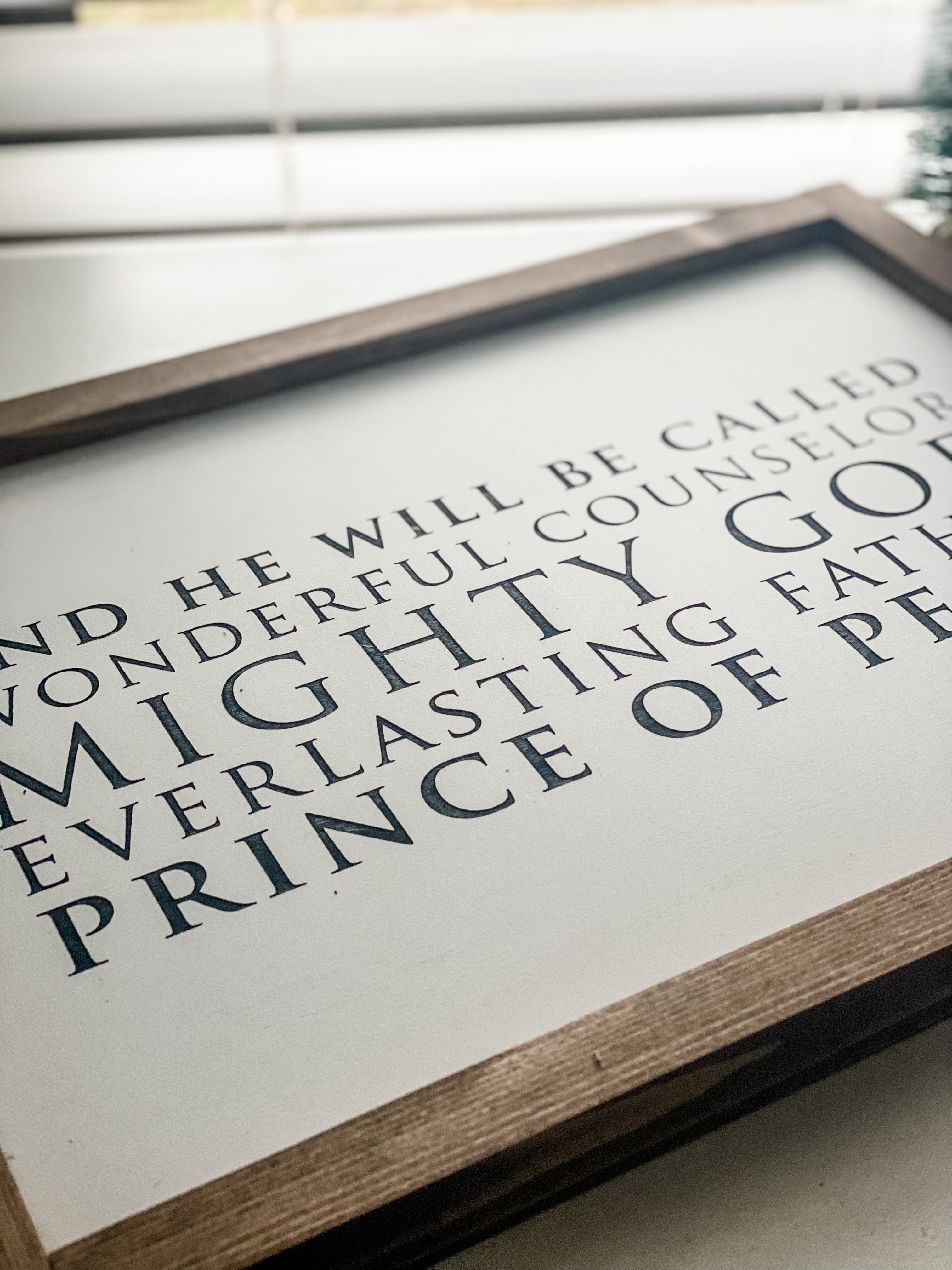 Prince of Peace - Engraved